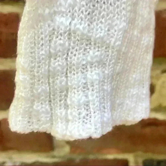 🦋PINK ROSE Crew Neck 3/4 Sleeve Striped Sweater - Picture 8 of 8